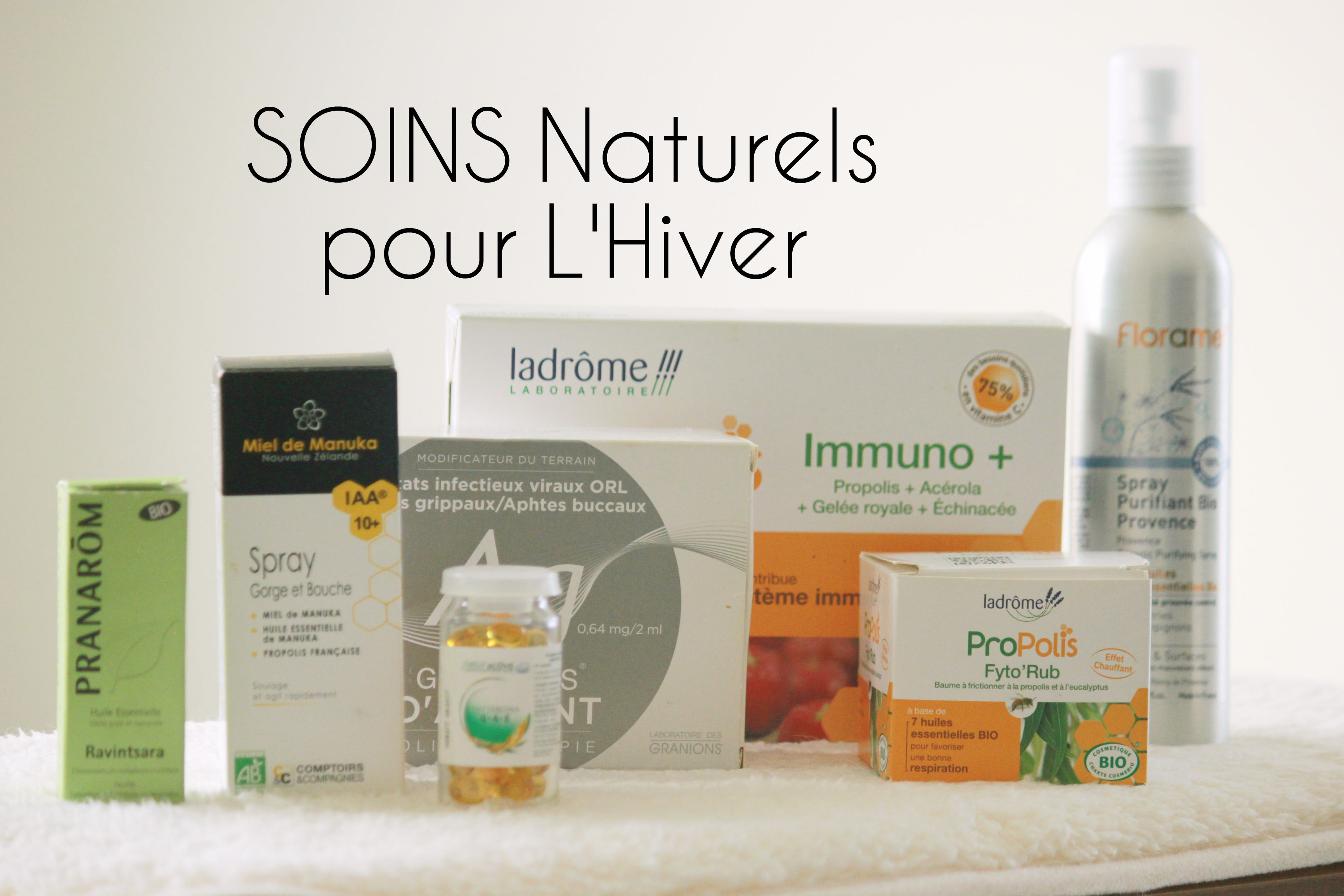 pharmacie naturelle pour l'hiver